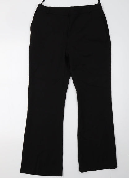 bay Womens Black   Trousers  Size 14 L30 in