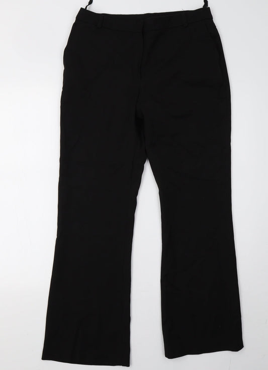 bay Womens Black   Trousers  Size 14 L30 in