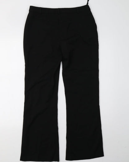 bay Womens Black   Trousers  Size 14 L30 in