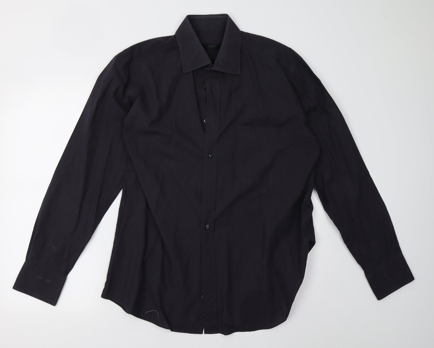 Mens UK Size 44 ungano Purple  Button-Up Long Sleeve Casual Shirt