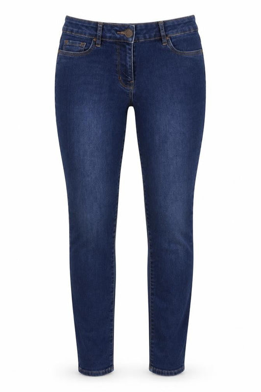 Bonmarché Womens Blue  Denim Skinny Jeans Size 10 L30 in