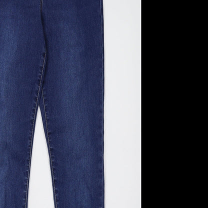Bonmarché Womens Blue  Denim Skinny Jeans Size 10 L30 in