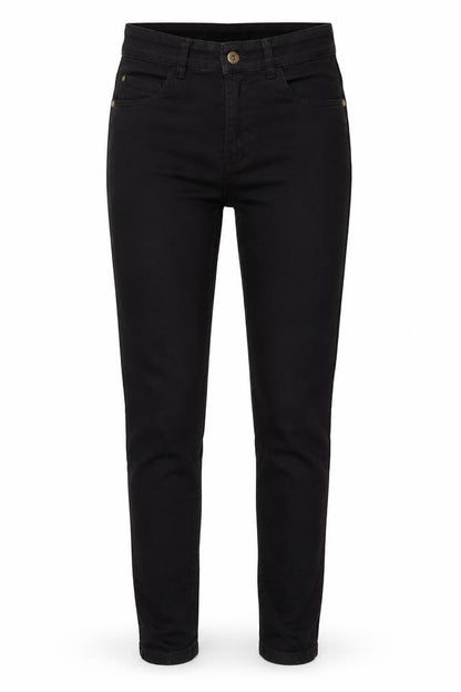 Womens UK Size 6 Boohoo Regular Fit Skinny Black Jeans