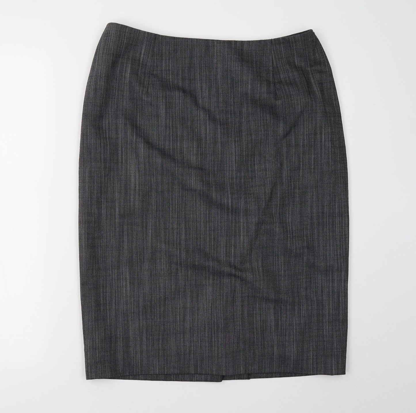 Kaliko Womens Grey   A-Line Skirt Size 12
