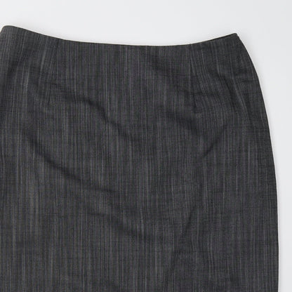 Kaliko Womens Grey   A-Line Skirt Size 12