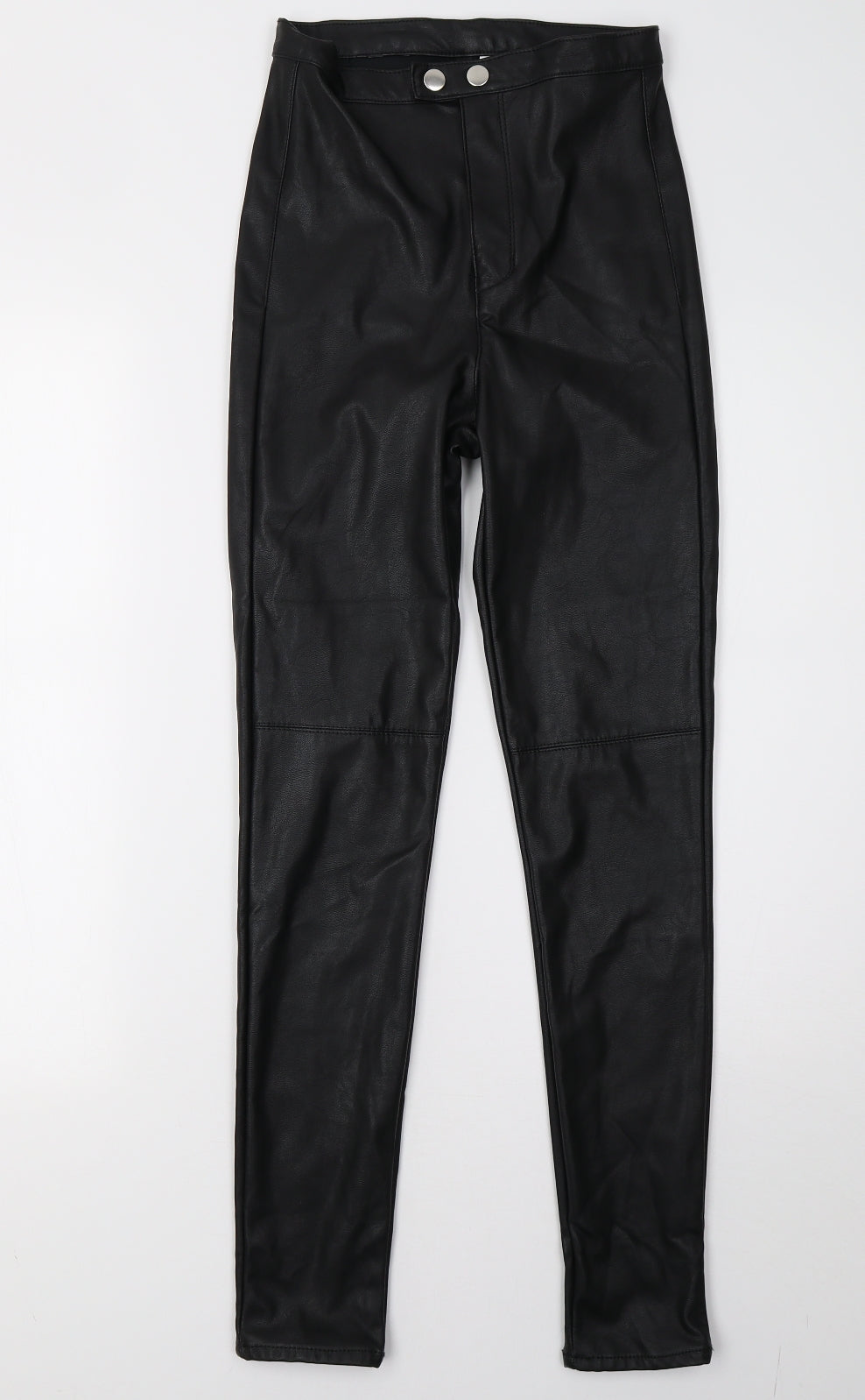 Womens UK Size 6 H&M Regular Fit Skinny Black Jeans