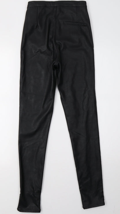 Womens UK Size 6 H&M Regular Fit Skinny Black Jeans