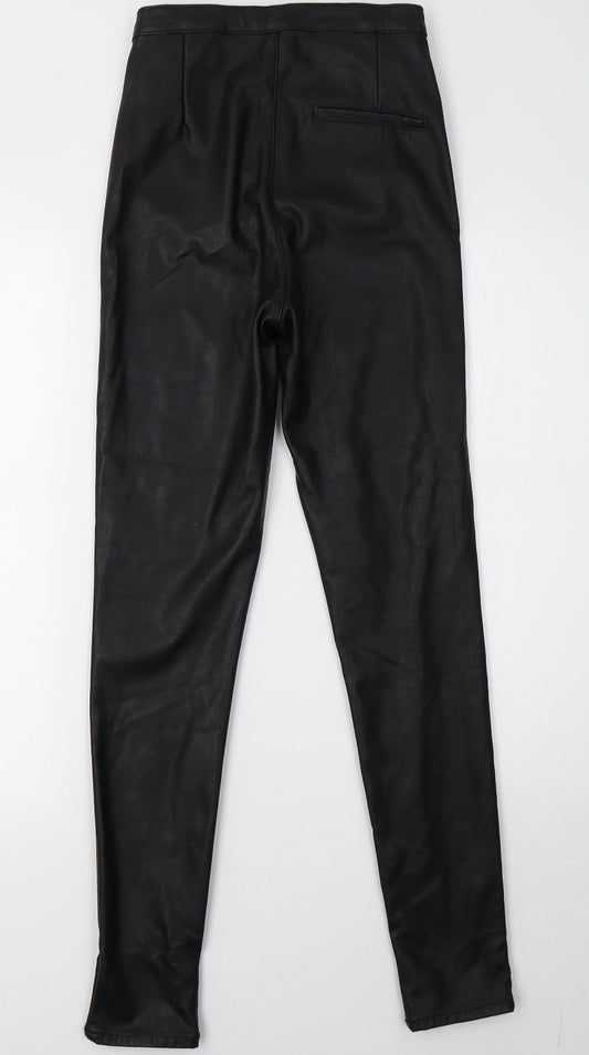 Womens UK Size 6 H&M Regular Fit Skinny Black Jeans