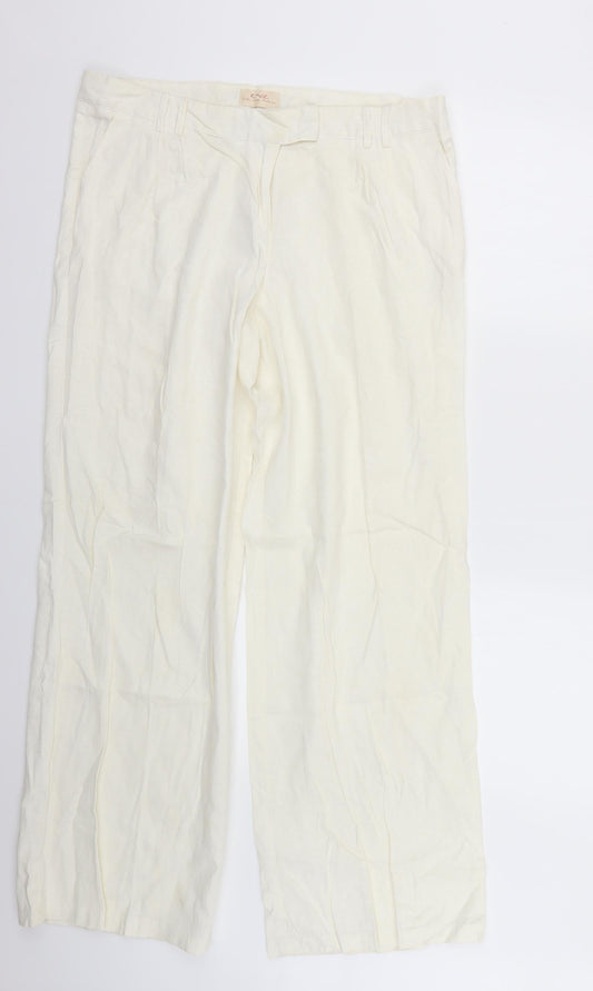 Womens UK Size 16 evie Regular Fit  Beige Trousers