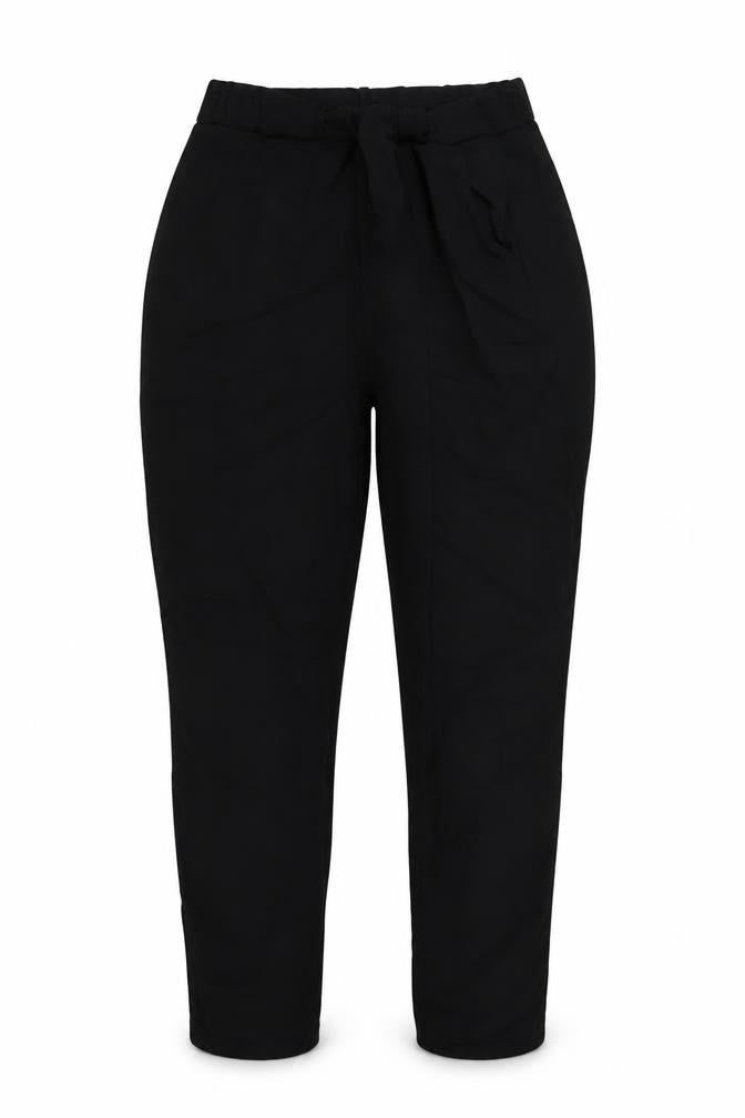 Womens UK Size 12 Boohoo Regular Fit  Black Trousers