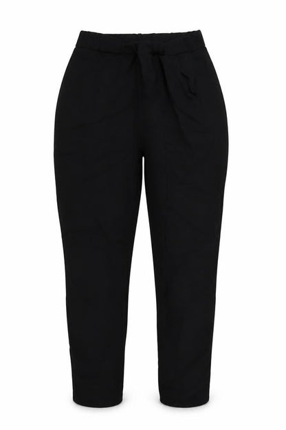Womens UK Size 12 Boohoo Regular Fit  Black Trousers