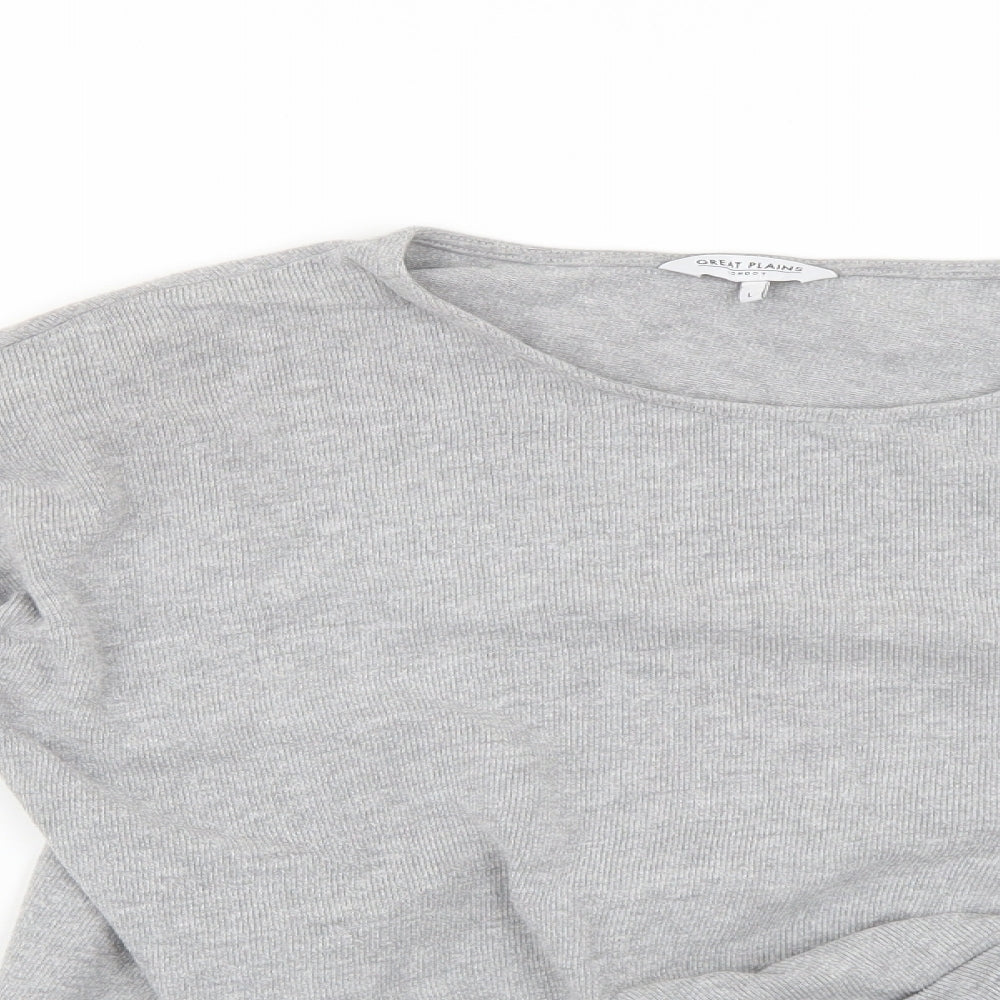 Womens UK Size L great plains Grey Pullover Jumper