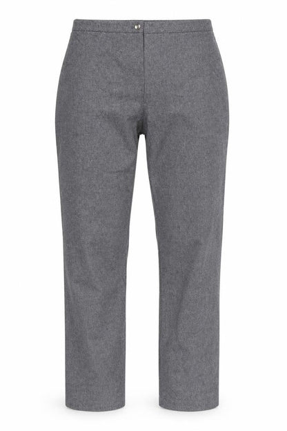 Womens UK Size 14 Preworn Regular Fit  Grey Trousers