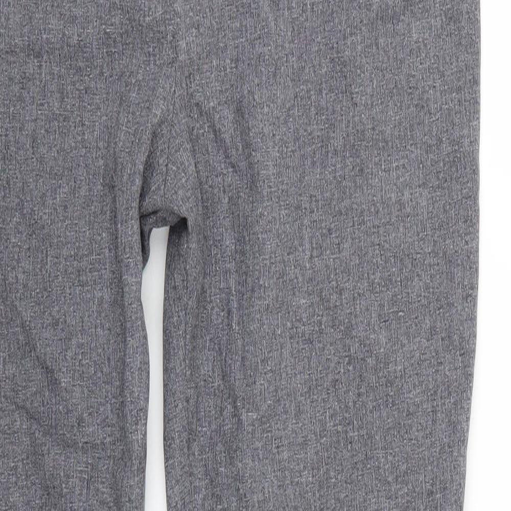 Womens UK Size 14 Preworn Regular Fit  Grey Trousers