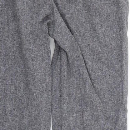 Womens UK Size 14 Preworn Regular Fit  Grey Trousers