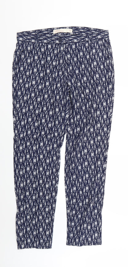 Womens UK Size 12 NEXT Regular Fit  Multicoloured Trousers