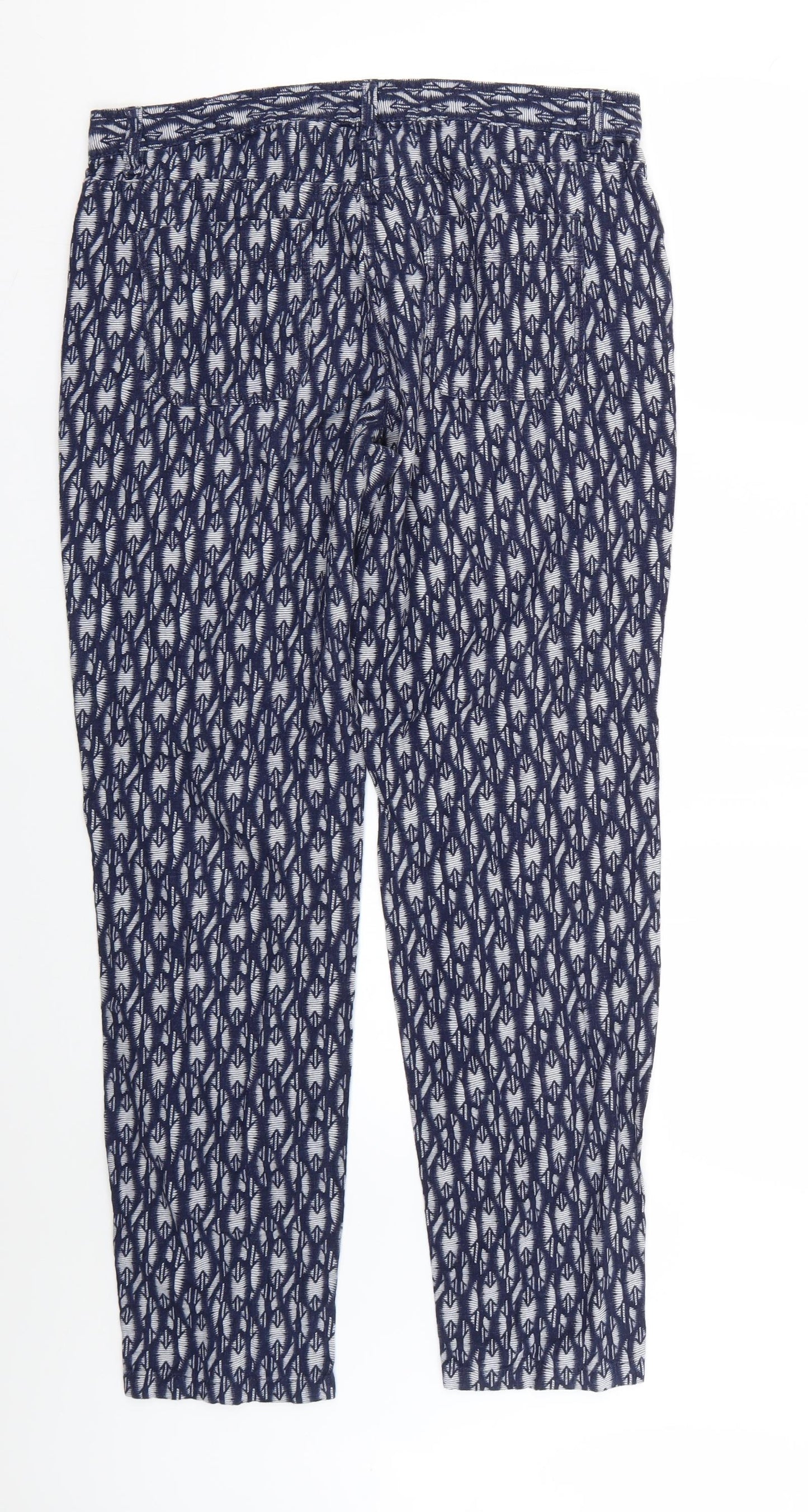 Womens UK Size 12 NEXT Regular Fit  Multicoloured Trousers