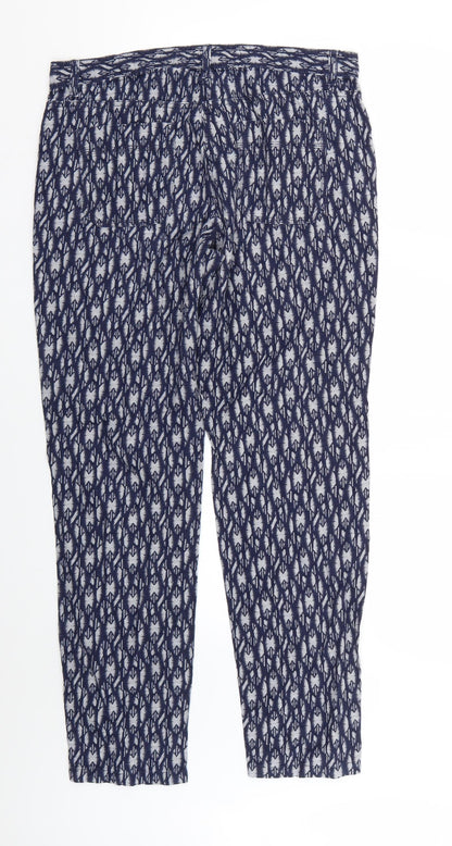 Womens UK Size 12 NEXT Regular Fit  Multicoloured Trousers
