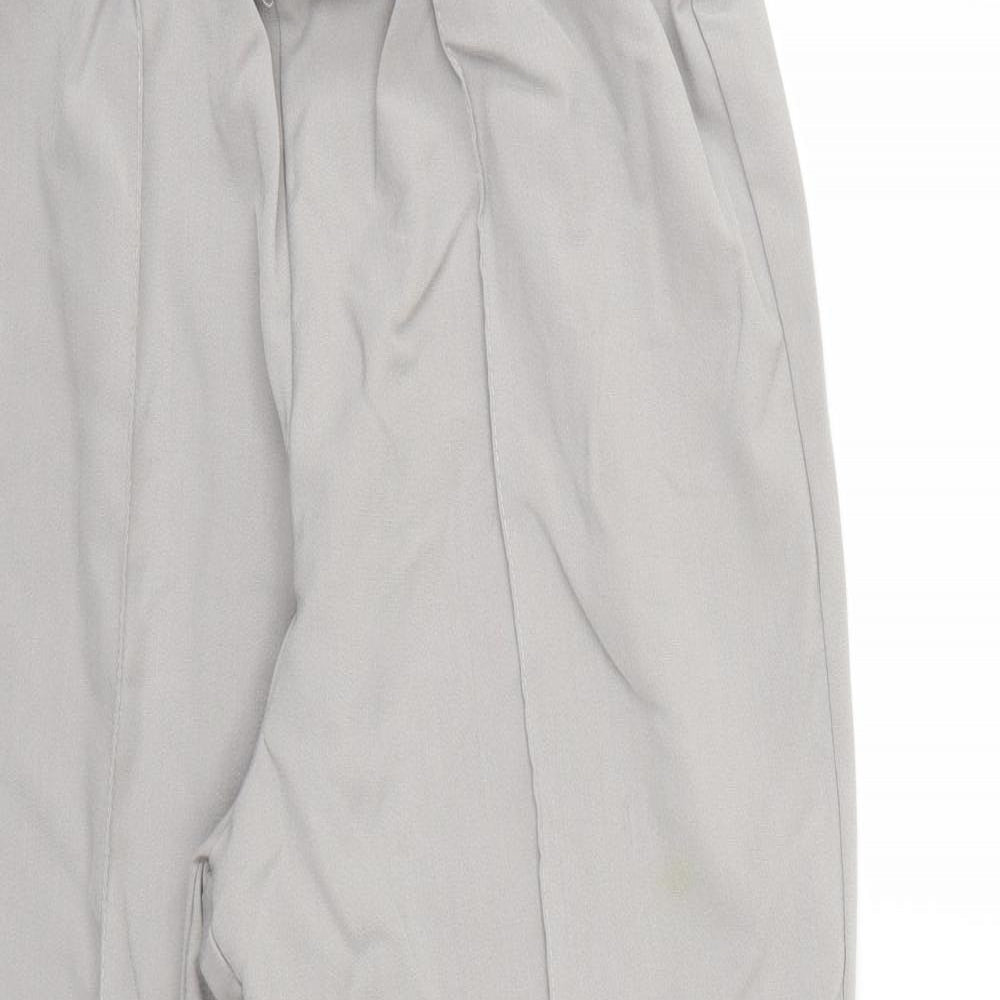 Womens UK Size 14 BASSINI Regular Fit  Grey Trousers