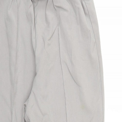 Womens UK Size 14 BASSINI Regular Fit  Grey Trousers