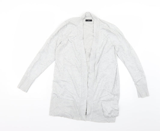 Womens UK Size 10 M&Co Grey Cardigan Jumper