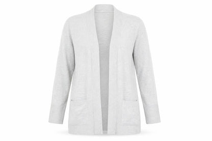 Womens UK Size 10 M&Co Grey Cardigan Jumper
