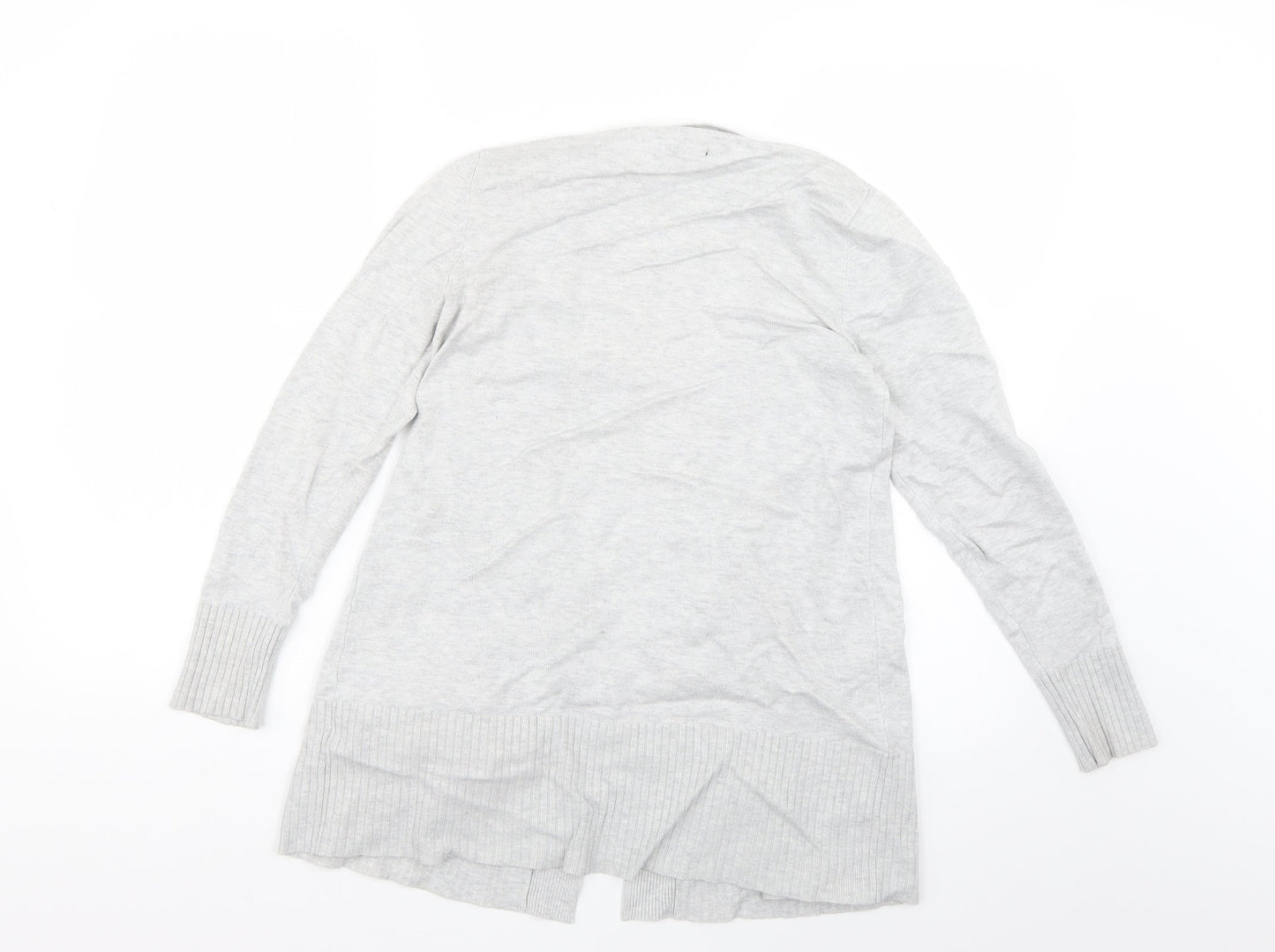 Womens UK Size 10 M&Co Grey Cardigan Jumper