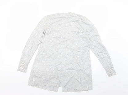 Womens UK Size 10 M&Co Grey Cardigan Jumper