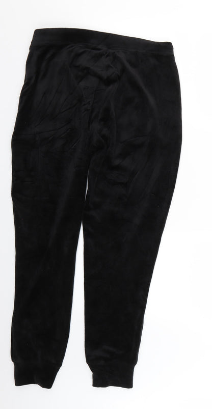 Cynthia Rowley Womens Black   Jogger Trousers Size M L27 in