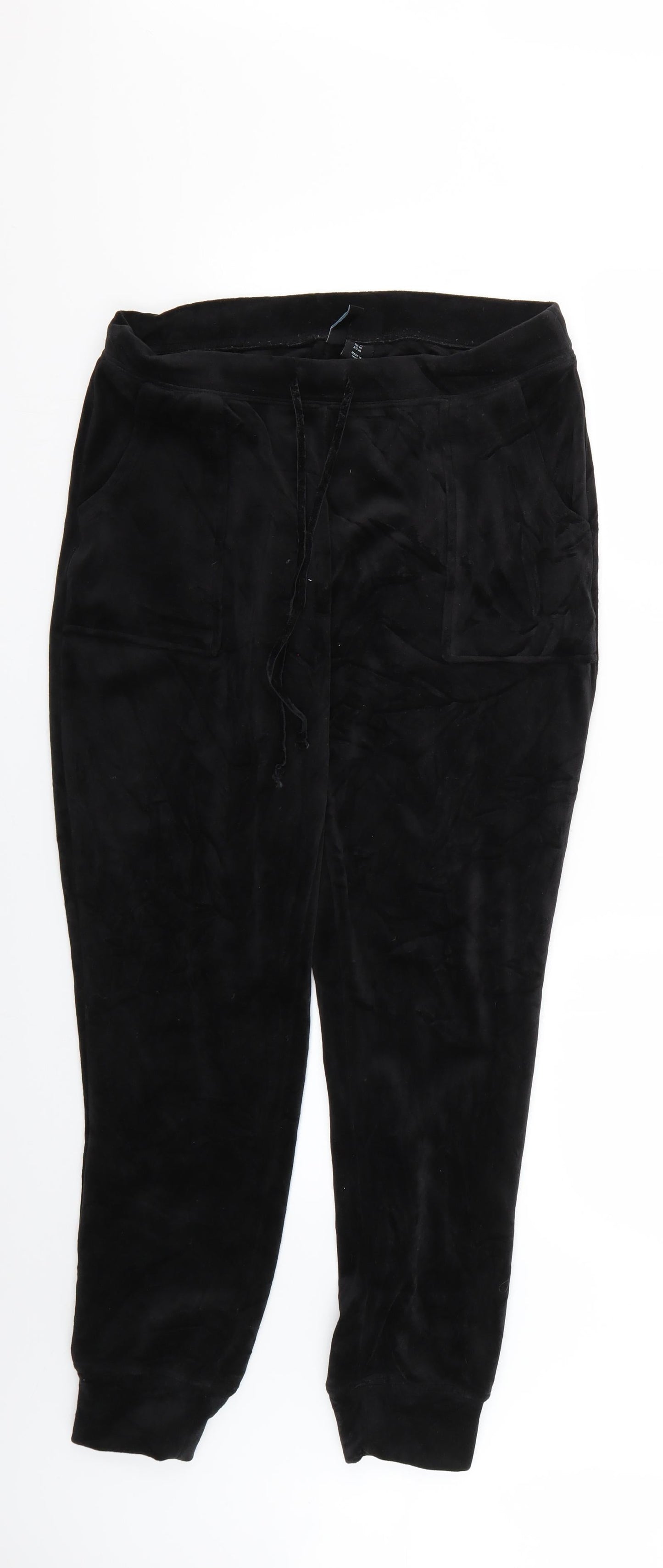 Cynthia Rowley Womens Black   Jogger Trousers Size M L27 in