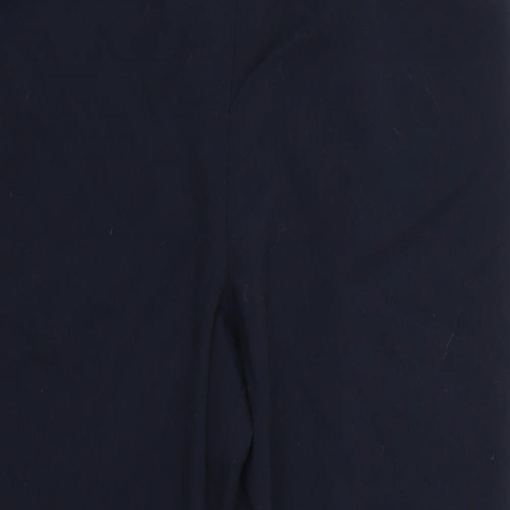 Womens UK Size 12 Marks and Spencer Regular Fit  Blue Trousers