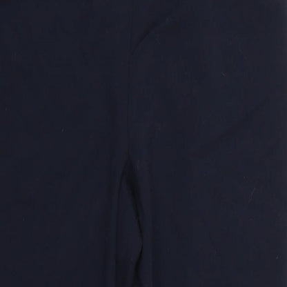 Womens UK Size 12 Marks and Spencer Regular Fit  Blue Trousers