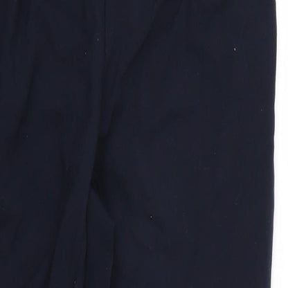Womens UK Size 12 Marks and Spencer Regular Fit  Blue Trousers