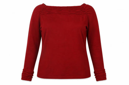 Womens UK Size 16 For Women Red Pullover Jumper