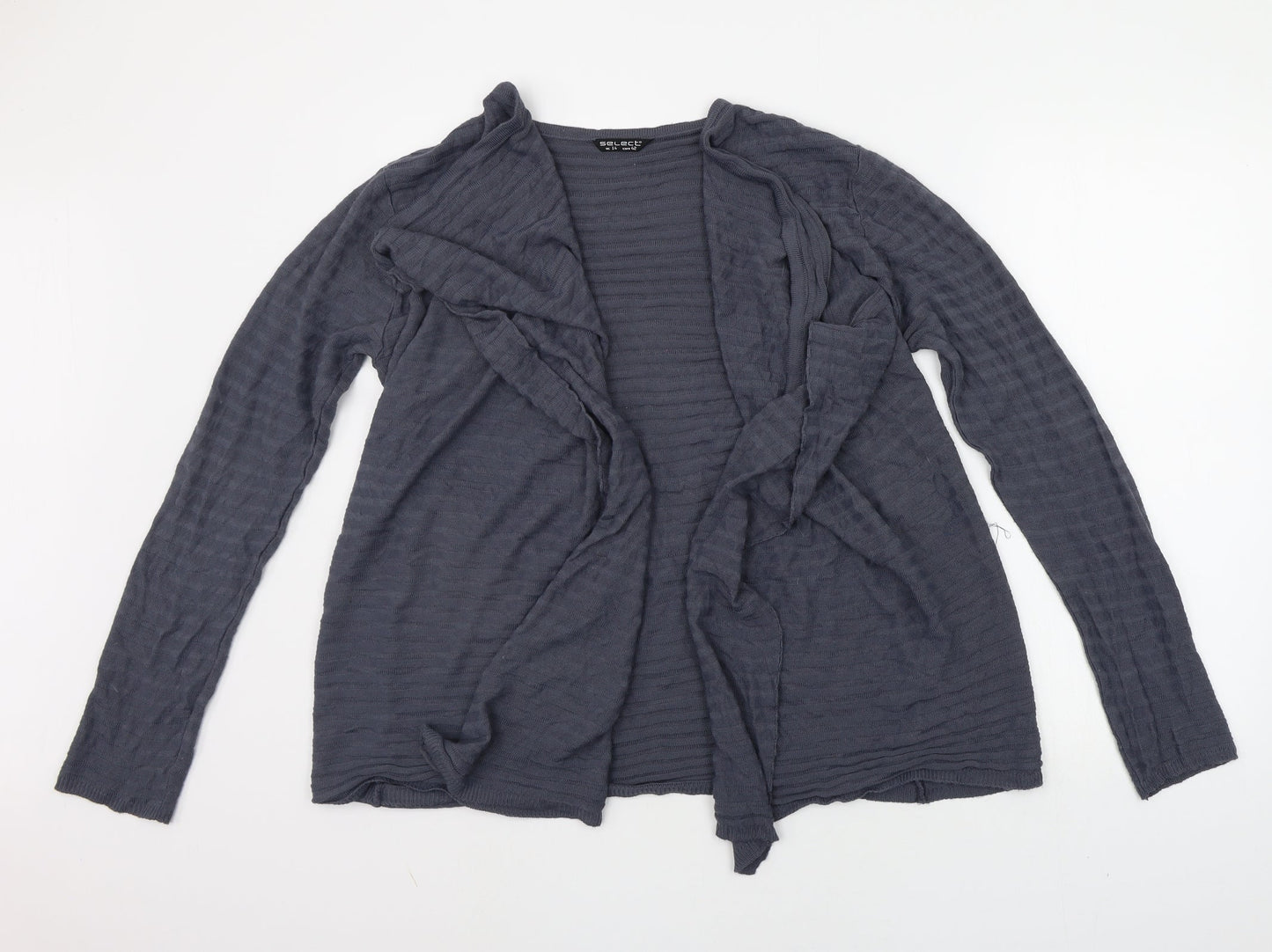 Womens UK Size 14 Select Grey Cardigan Jumper