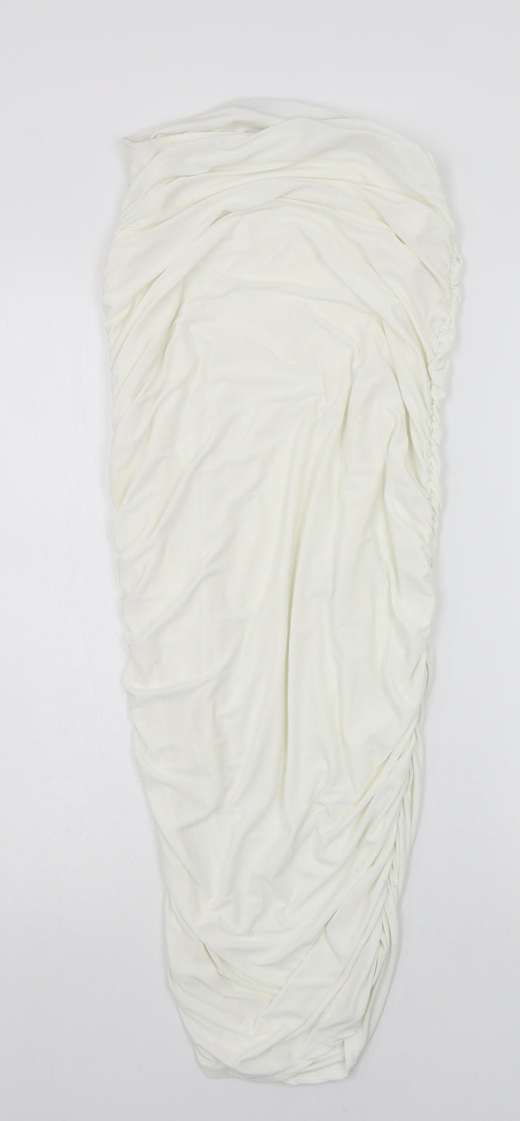 PRETTYLITTLETHING Womens White   A-Line  Size 10