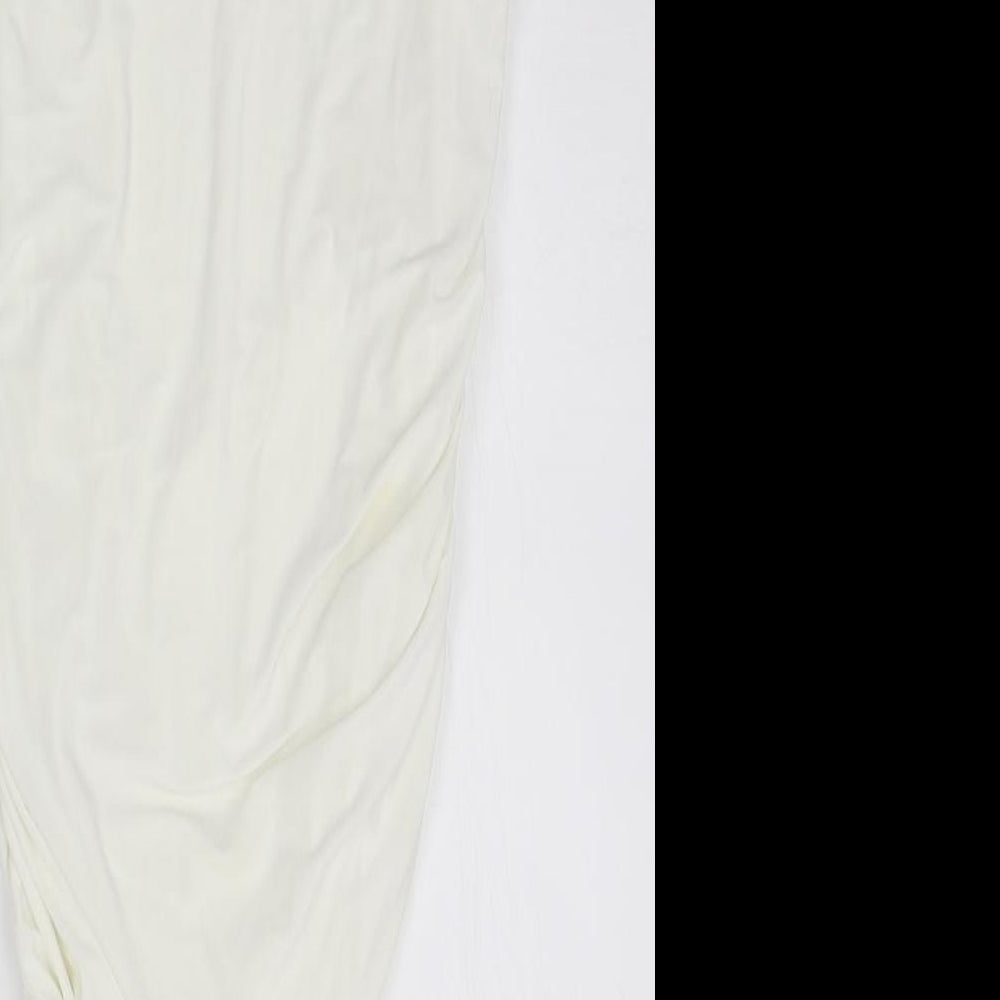 PRETTYLITTLETHING Womens White   A-Line  Size 10