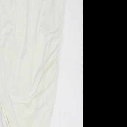 PRETTYLITTLETHING Womens White   A-Line  Size 10