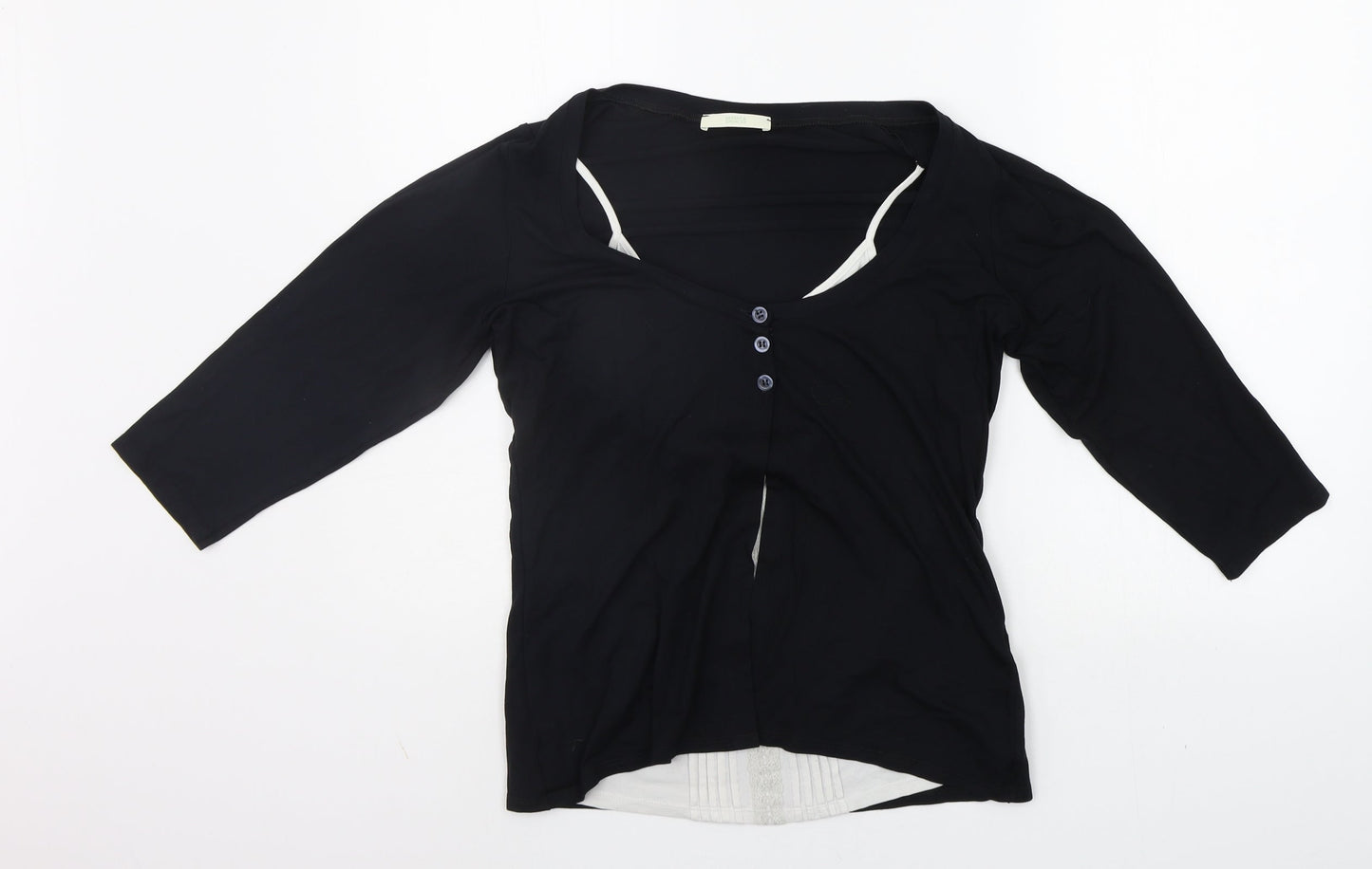 Womens UK Size 14 Marks and Spencer Black Pullover Jumper