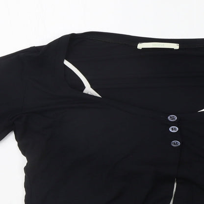 Womens UK Size 14 Marks and Spencer Black Pullover Jumper