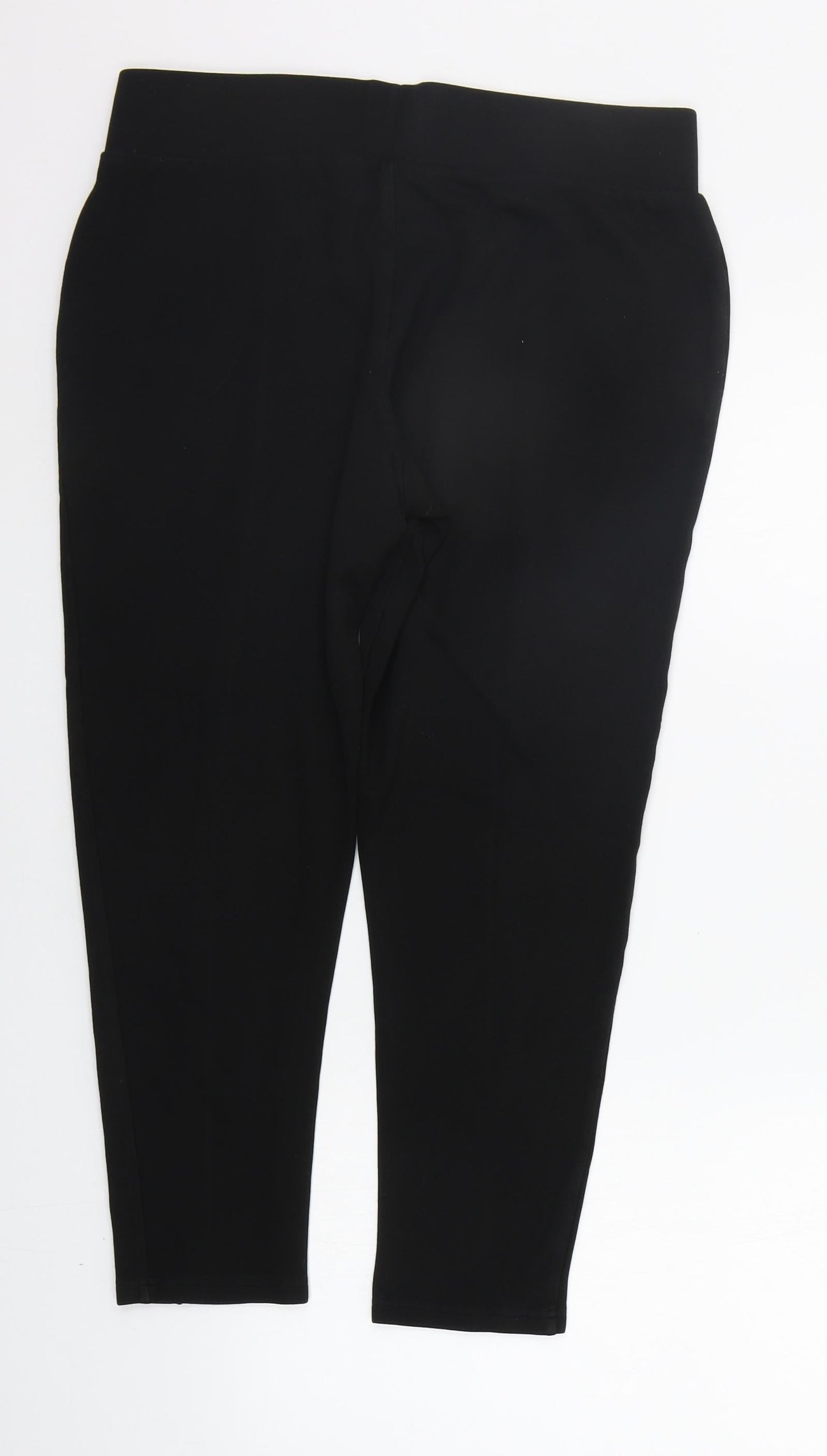 Womens UK Size 12 NEXT Regular Fit  Black Trousers