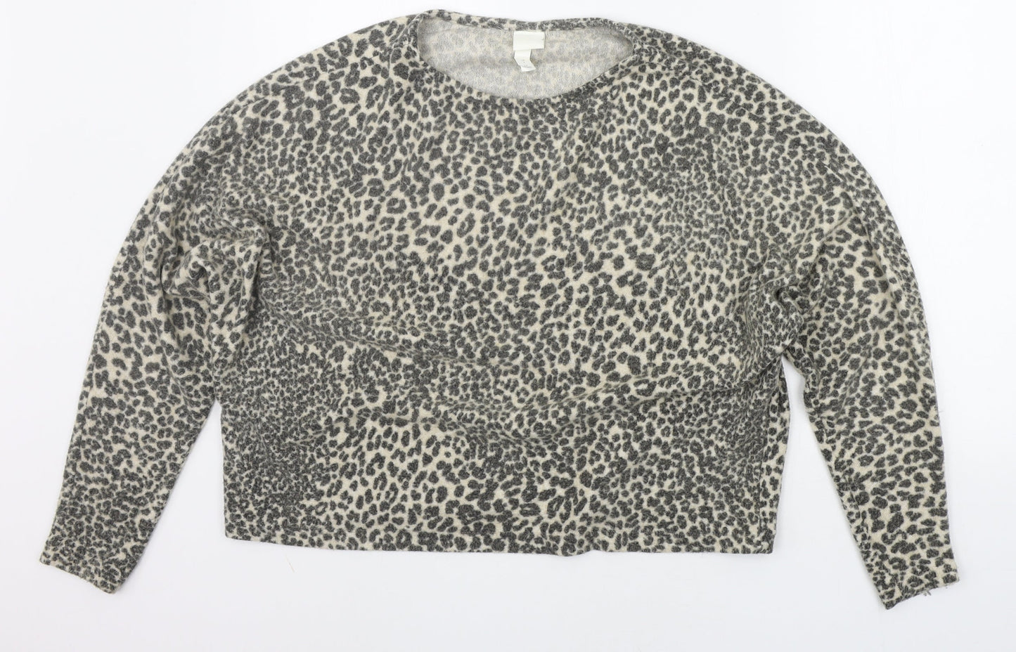 Womens UK Size S H&M Grey Pullover Jumper