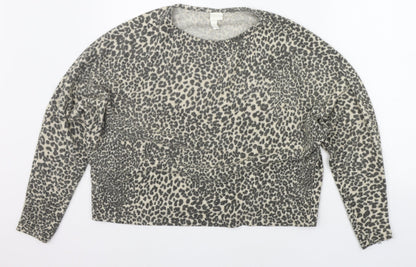 Womens UK Size S H&M Grey Pullover Jumper