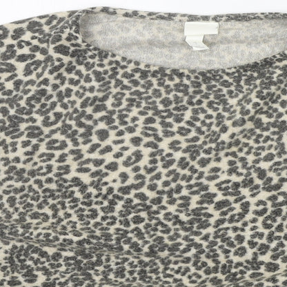 Womens UK Size S H&M Grey Pullover Jumper