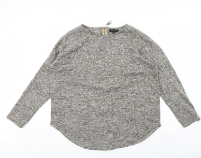 Womens UK Size L New Look Beige Pullover Jumper