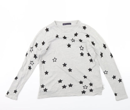 Womens UK Size 12 m&s Grey Pullover Jumper
