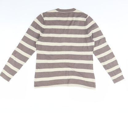 Womens UK Size 14 Debenhams Brown Pullover Jumper