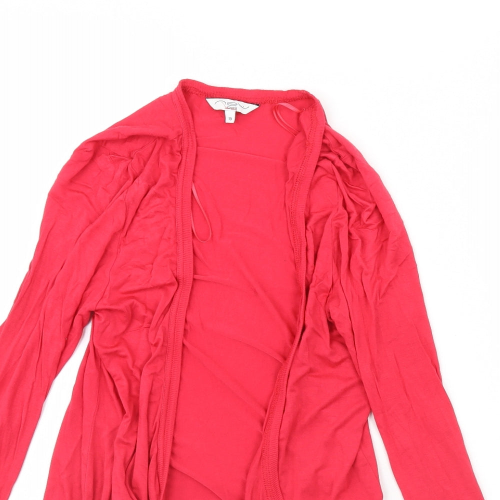 Womens UK Size 10 New Look Pink Cardigan Jumper