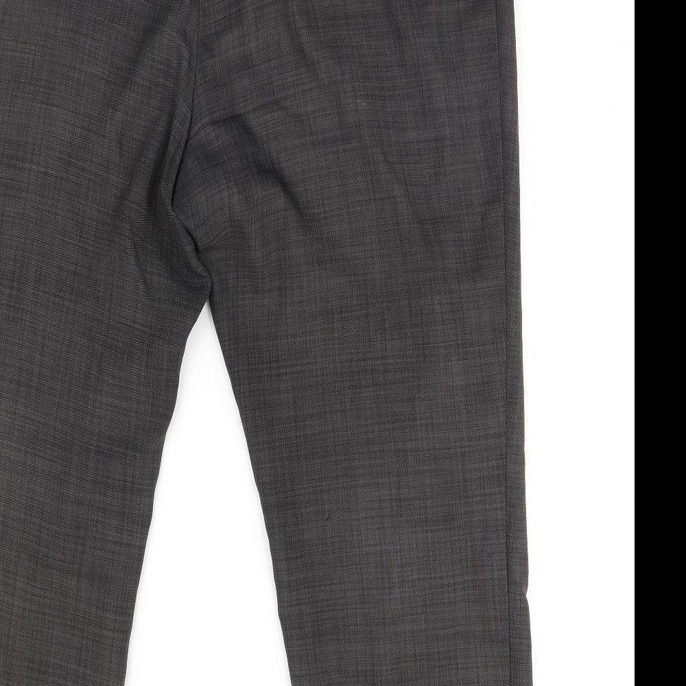 Womens UK Size 18 m&s Regular Fit  Grey Trousers