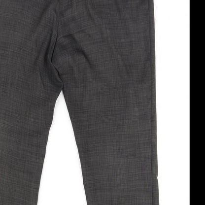 Womens UK Size 18 m&s Regular Fit  Grey Trousers